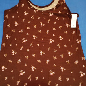 Blusa mujer café rojizo